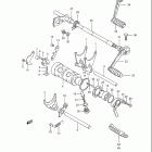 GS1100G 1982-1983 Механизм  переключения передач