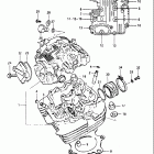 GN250 1982-1983 Головка цилиндра