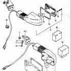 GS1100E,ES 1982-1983 Turn signal lamp (gs1100esd)