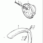 SP100 1983 Фара головного света