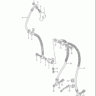 GS850GL 1982-1983 Передние тормозные трубки