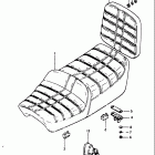 GS1100GK 1982-1983 Сидение