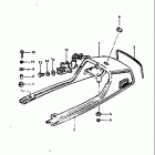 GS850G 1982-1983 Seat tail cover (model z)