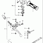 GS1100E,ES 1982-1983 Left handle switch