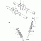 GS650G 1983 Распределительный вал-клапана