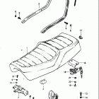 GS750T 1982-1983 Сидение
