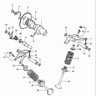 SP250 1982-1983 Распределительный вал-клапана