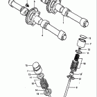 GS1100GK 1982-1983 Распред вал-клапана