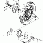 RM60 1982-1983 Заднее колесо