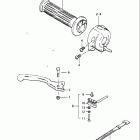 GS450E 1983 Right handle switch (gs450ez)