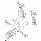 GS450GA 1982-1983 Маятник задний