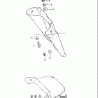 GS850G 1982-1983 Rear fender extension (optional)