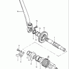 DR250 1982-1983 Кик стартер