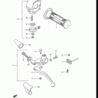 GS750E,ES 1983 Left handle switch
