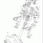 GN250 1982-1983 Траверса нижняя