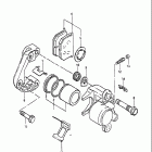 GS650GL 1983 Передний суппорт тормозной