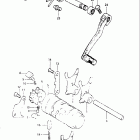 RM125 1983 Механизм  переключения передач