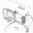 RM250 1982-1983 Воздухозаборник