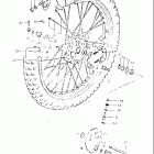 SP500 1983 Переднее колесо