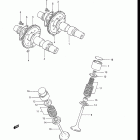 GR650, X TEMPTER 1983 Распределительный вал-клапана