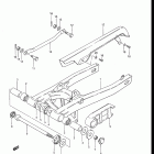 GR650, X TEMPTER 1983 Маятник задний