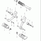 GN250 1982-1983 Подножки