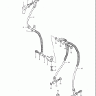 GS650G 1983 Передние тормозные трубки