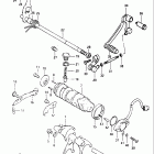 GS450E 1983 Механизм  переключения передач