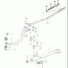 DR125 1982-1983 Stand - rear brake (model d)