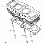 GS1100E,ES 1982-1983 Цилиндр