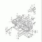 GS850GL 1982-1983 Головка цилиндра