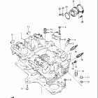 GS650M 1983 Головка цилиндра
