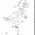 GS550E, ES 1983 Сидение