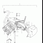 GR650, X TEMPTER 1983 Воздухозаборник