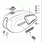 GS1100GK 1982-1983 Fuel tank (gs1100gkz)