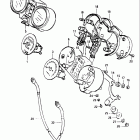 GS450TX 1983 Спидометр-тахометр