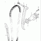 DR250 1982-1983 Цепь ГРМ
