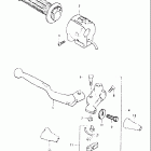 GN250 1982-1983 Right handle switch