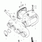 GS650M 1983 Воздухозаборник