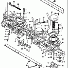 GS1100E,ES 1982-1983 Carburetor (model d)