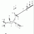 RM250 1982-1983 Rear brake (model d)