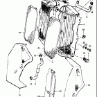 RM250 1982-1983 Радиатор