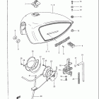 GS850GL 1982-1983 Fuel tank (model z)