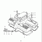 GS550L 1983 Крышка головки цилиндров