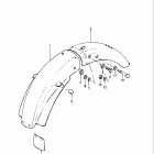 GS650GL 1983 Заднее крыло