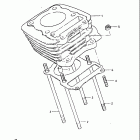 GN125 1982-1983 Цилиндр