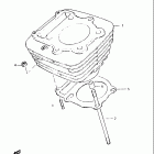 DR250 1982-1983 Цилиндр