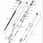 GS1100GL 1982-1983 Front fork (model z)