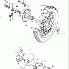 DS80 1983 Заднее колесо
