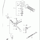 GS1100G 1982-1983 Left handle switch